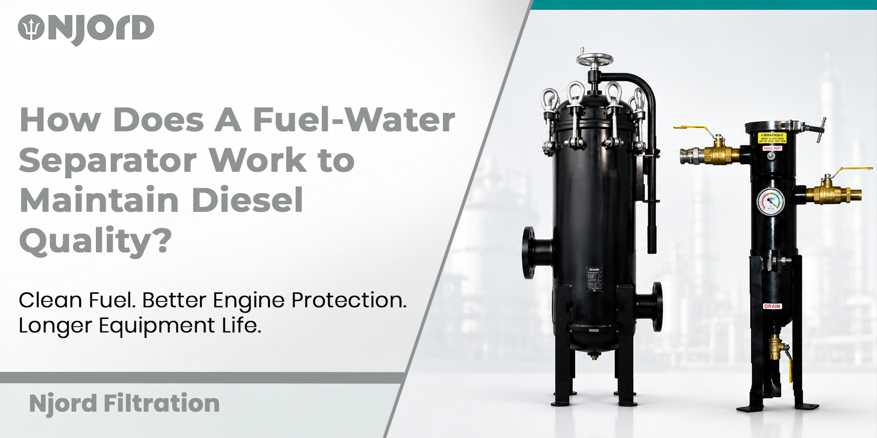 How Does A Fuel-Water Separator Work to Maintain Diesel Quality?