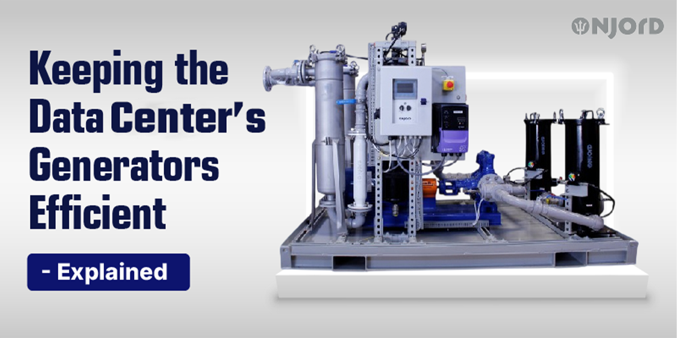 Keeping the Data Centers' Generators Efficient - Explained