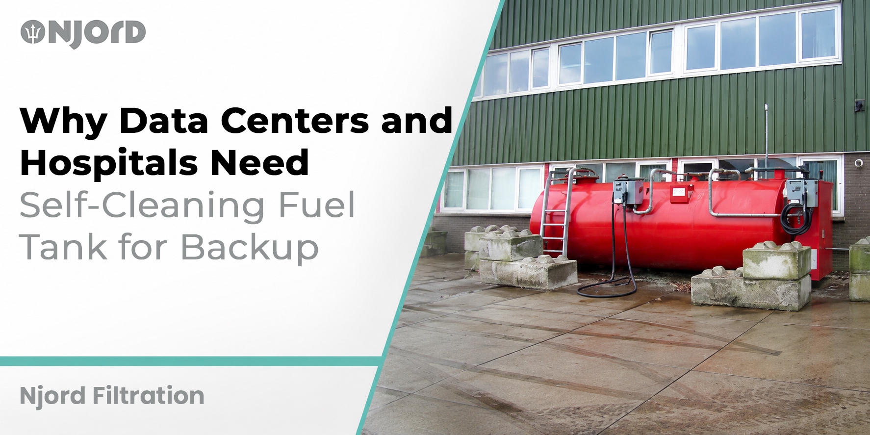 Why Data Centers and Hospitals Need Self-Cleaning Fuel Tank for Backup